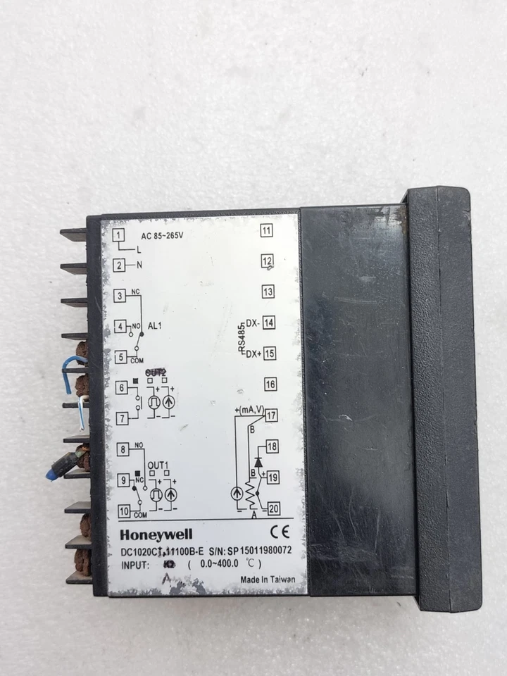 Honeywell DC1020 DC1020CT-11100B-E Temperature Controller AC85-265V (Used)